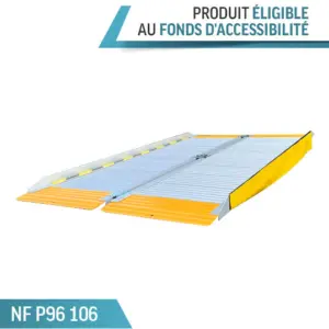 Rampe d’accès Amovible Pliante – NF P96 106