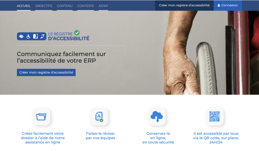 Site registre-accessibilite.fr